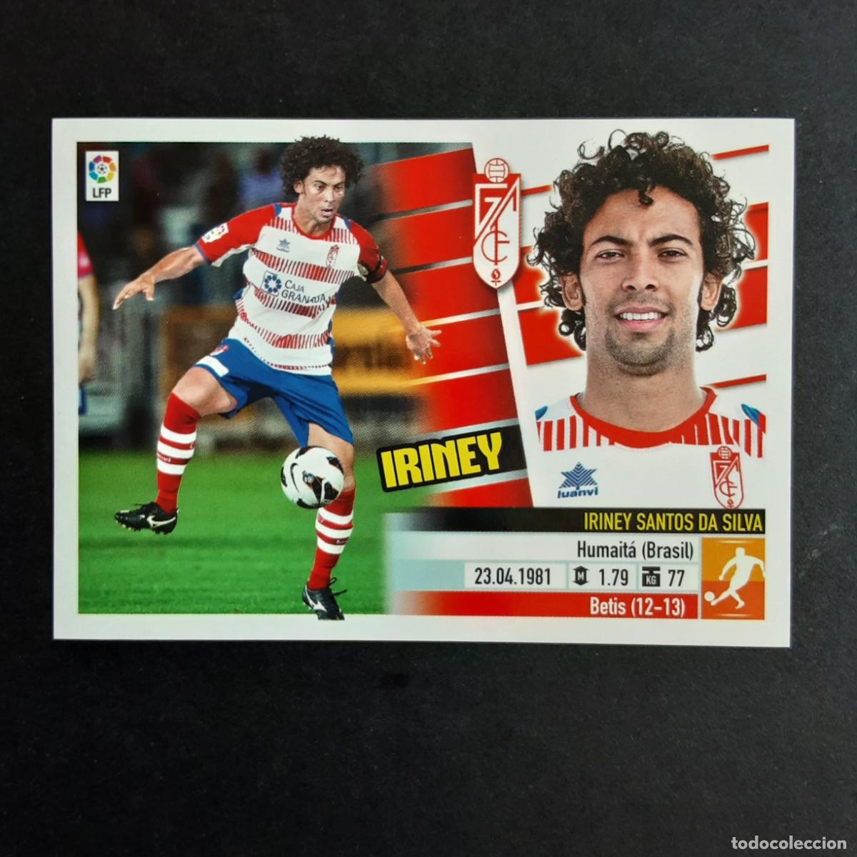 Cromos de F&uacute;tbol: CROMO LIGA 2013 2014 13 14 COLECCIONES ESTE PANINI N&ordm;9B IRINEY-GRANADA NUNCA PEGADO