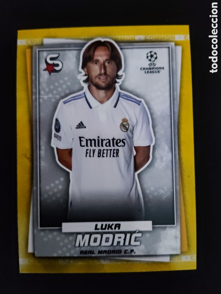 Cromos de f&uacute;tbol: MODRIC COMMON - TOPPS SUPERSTARS 23 - Foto 1
