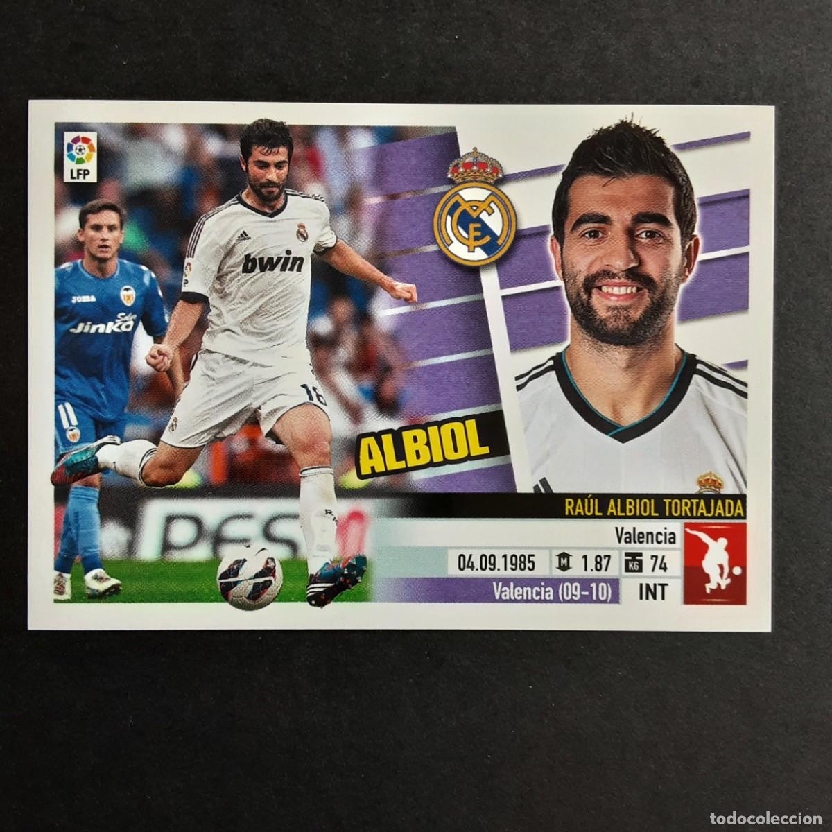 Football Stickers: CROMO LIGA 2013 2014 13 14 COLECCIONES ESTE PANINI N&ordm;6B ALBIOL-R.MADRID NUNCA PEGADO