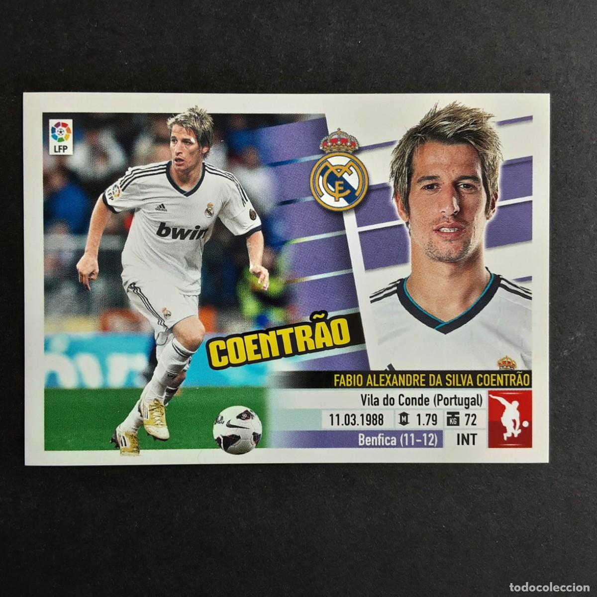Cromos de f&uacute;tbol: CROMO LIGA 2013 2014 13 14 COLECCIONES ESTE PANINI N&ordm;8A COENTRAO-R.MADRID NUNCA PEGADO