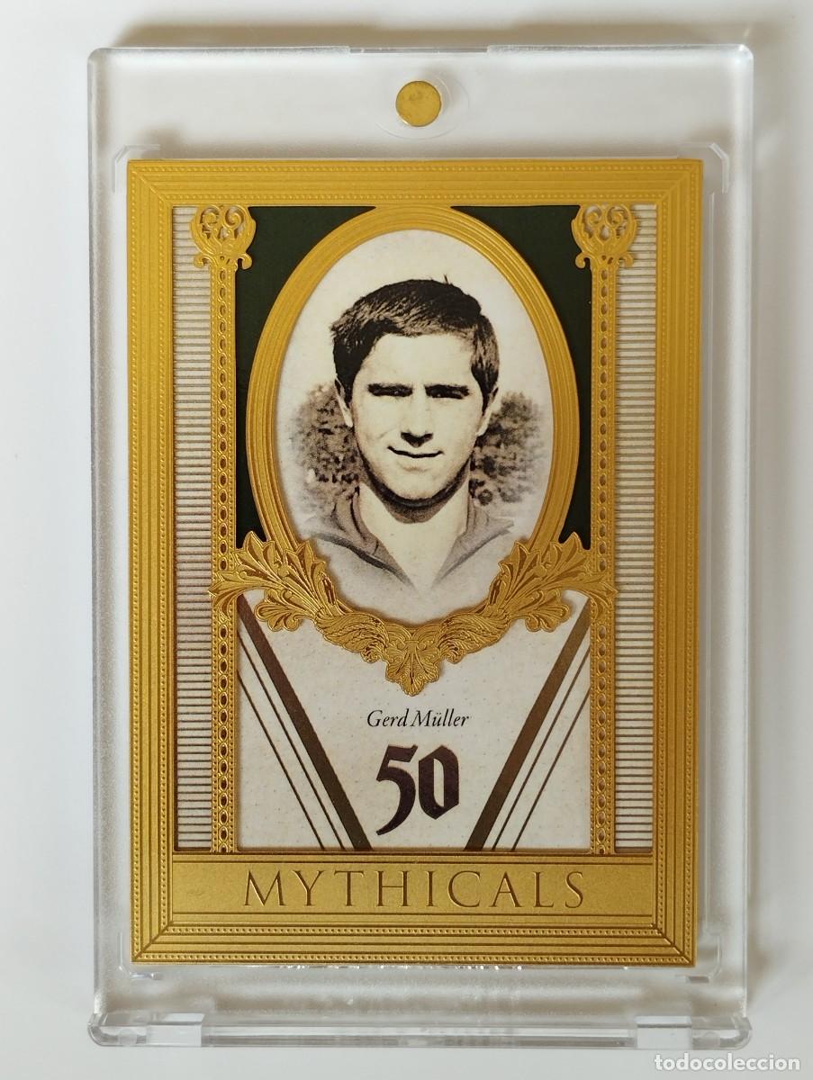 Cromos de f&uacute;tbol: FUTERA MYTHICALS 50. GERD M&Uuml;LLER. LIMITADO 05/06
