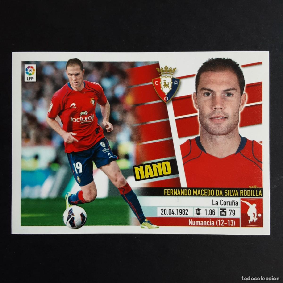 Cromos de Futebol: CROMO LIGA 2013 2014 13 14 COLECCIONES ESTE PANINI N&ordm;7B NANO-OSASUNA VERSION MATE NUNCA PEGADO