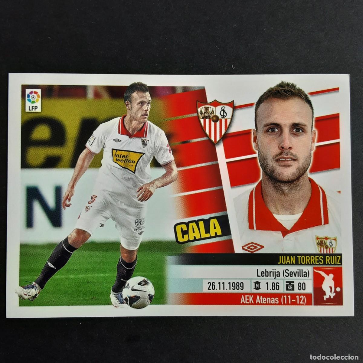 Cromos de F&uacute;tbol: CROMO LIGA 2013 2014 13 14 COLECCIONES ESTE PANINI N&ordm;5B CALA-SEVILLA NUNCA PEGADO
