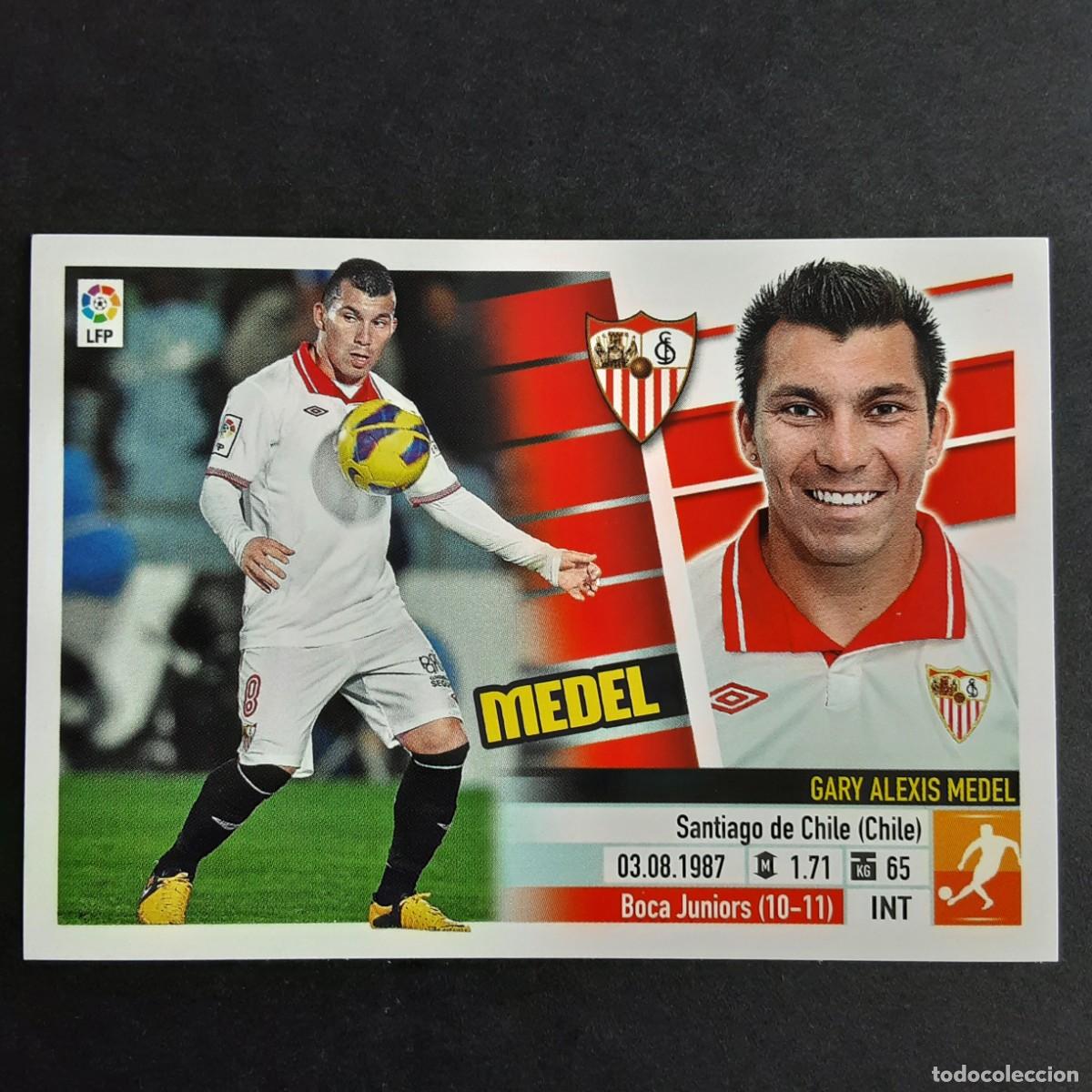 Cromos de F&uacute;tbol: CROMO LIGA 2013 2014 13 14 COLECCIONES ESTE PANINI N&ordm;8 MEDEL-SEVILLA NUNCA PEGADO