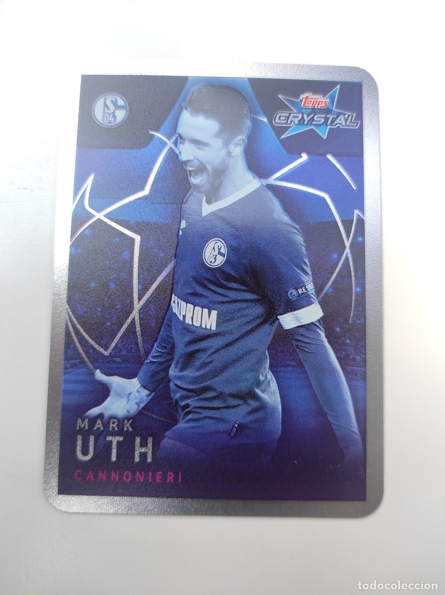 Figurine di Calcio: ❇️ CROMO ⚽ CARD UTH SCHALKE 04 106 CANNONIERI UEFA CHAMPIONS LEAGUE 18 19 2018 2019 TOPPS CRYSTAL ❇️