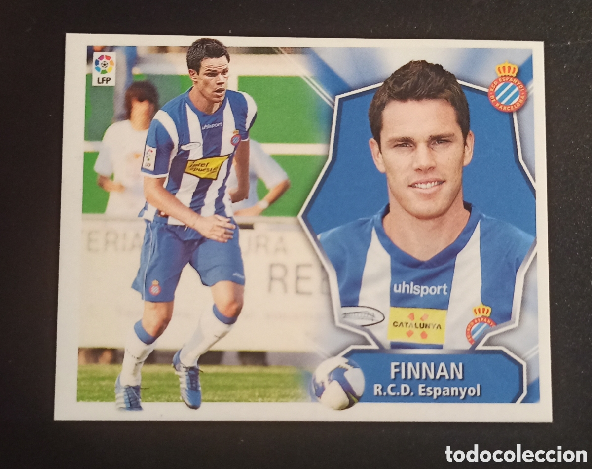 Fu&szlig;ball-Sticker: Liga Panini Este 08 09 fichaje 60 Finnan (Espanyol) 2008 2009 Nuevo