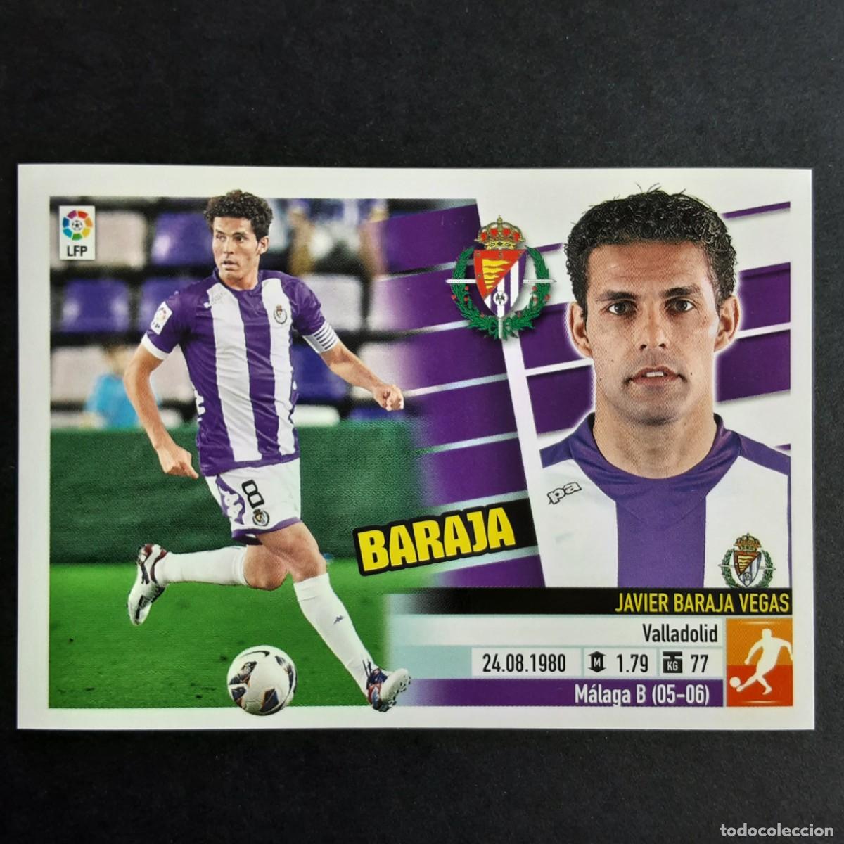 Cromos de F&uacute;tbol: CROMO LIGA 2013 2014 13 14 COLECCIONES ESTE PANINI N&ordm;8B BARAJA-VALLADOLID NUNCA PEGADO