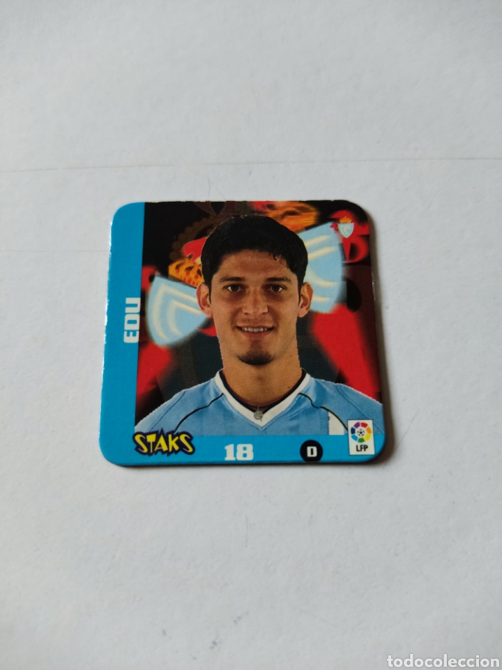 Cromos de f&uacute;tbol: Staks futbol im&aacute;n, Edu,celta - Foto 1