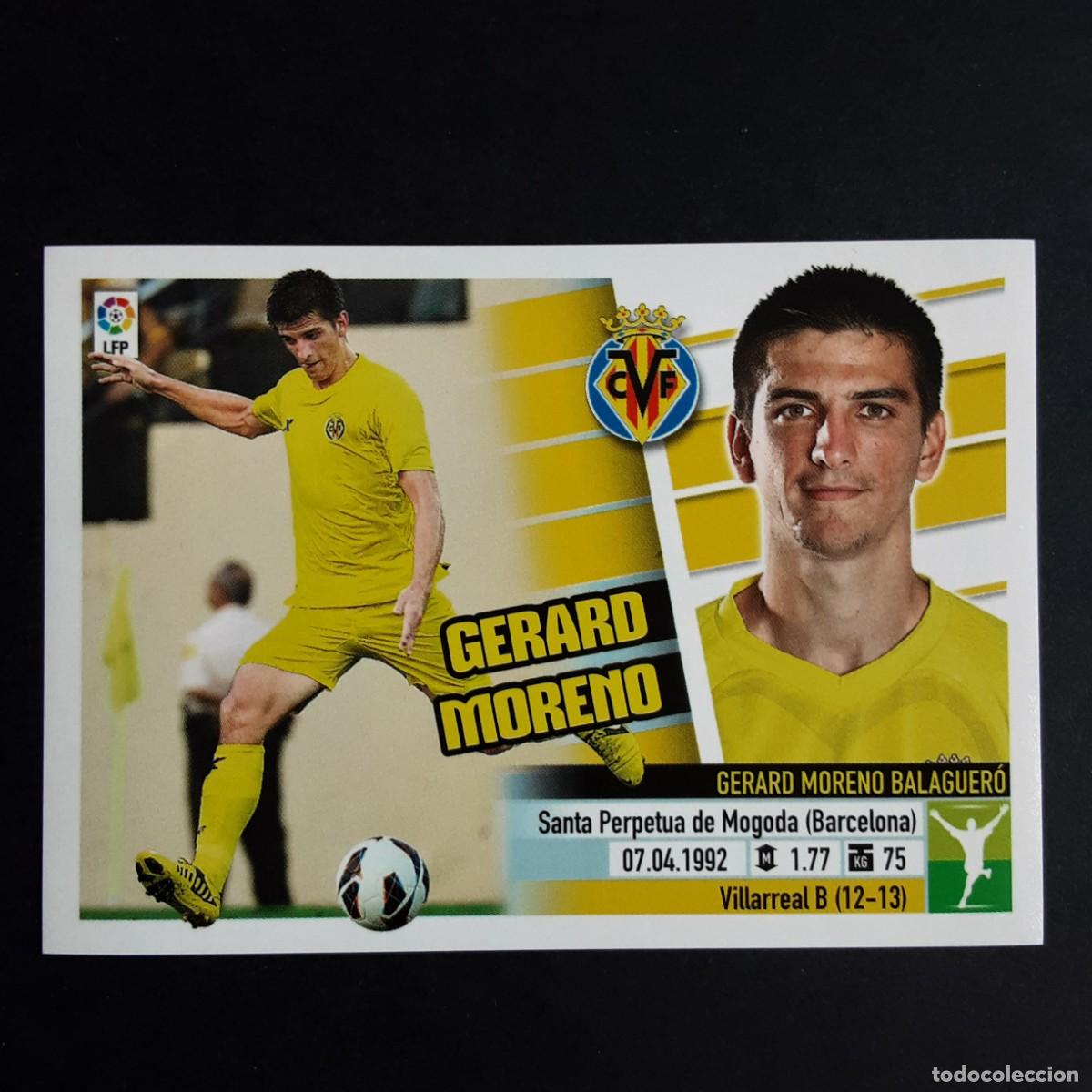 Cromos de F&uacute;tbol: CROMO LIGA 2013 2014 13 14 COLECCIONES ESTE PANINI N&ordm;13B GERARD MORENO-VILLARREAL NUNCA PEGADO