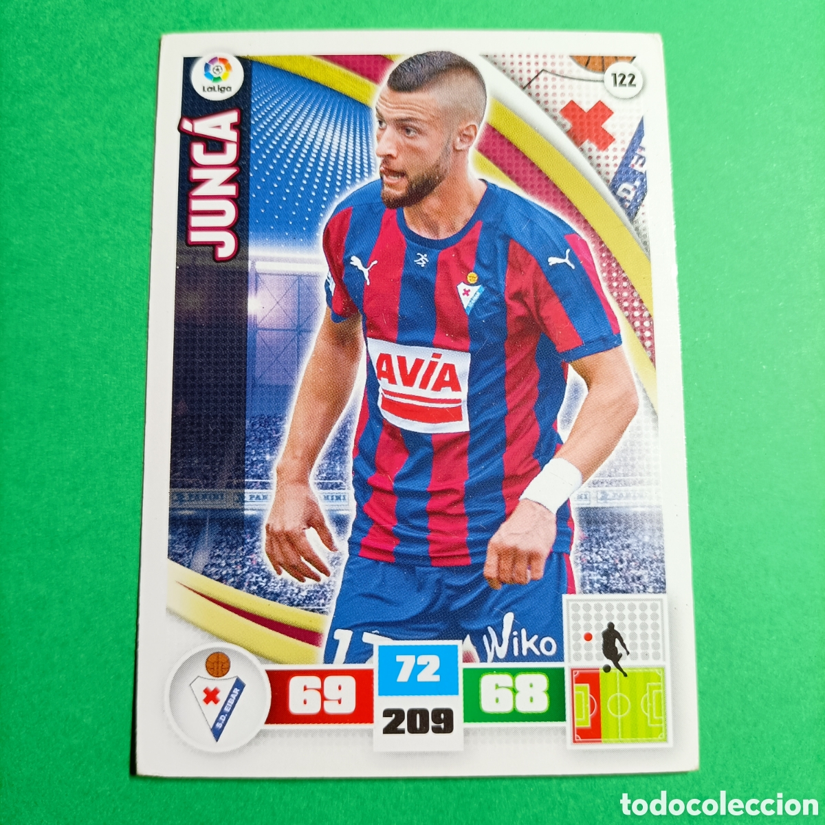 Cromos de f&uacute;tbol: Adrenalyn. LIGA 2015-2016 (EIBAR) N&deg;122 JUNCA - Foto 1