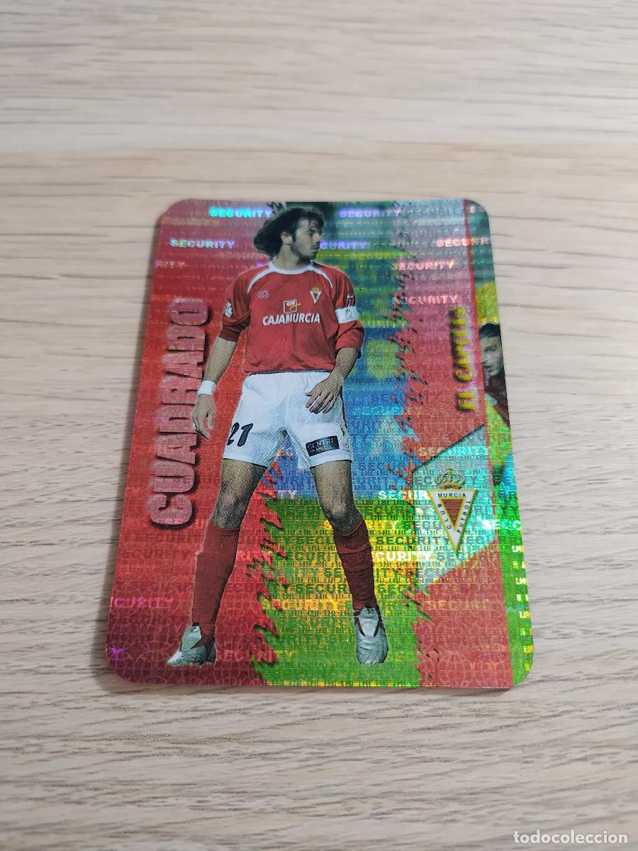 Cromos de f&uacute;tbol: N&ordm; 538 CUADRADO SECURITY HORIZONTAL LAS FICHAS DE LA LIGA 2008 MUNDICROMO 2007 2008