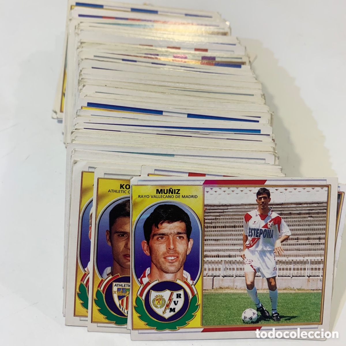 Figurine di Calcio: Lote 150 cromos nuevos sin repetir del album liga este 96-97 fichaje y colocas