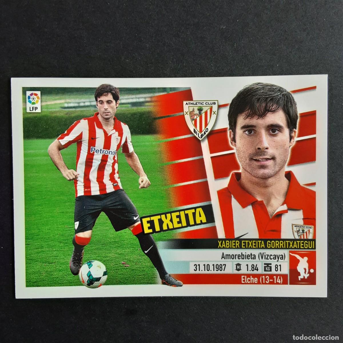 Cromos de f&uacute;tbol: CROMO LIGA 2013 2014 COLECCIONES ESTE PANINI COLOCA N&ordm;5 B ETXEITA-ATH.BILBAO NUNCA PEGADO