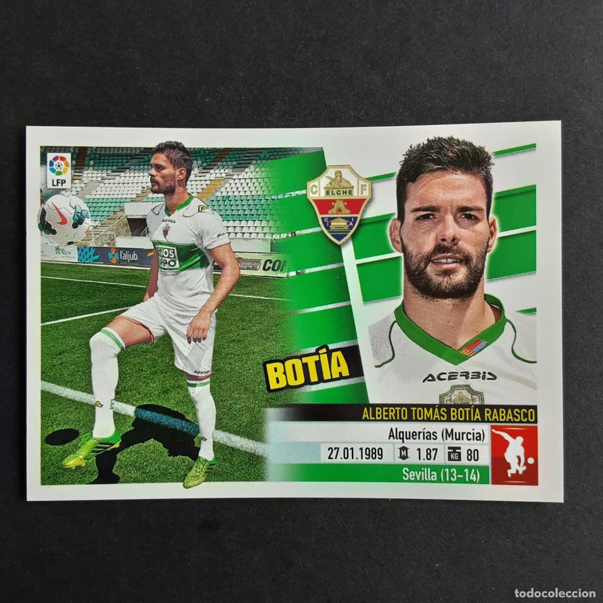 Cromos de F&uacute;tbol: CROMO LIGA 2013 2014 13 14 COLECCIONES ESTE PANINI COLOCA N&ordm;4 B BOTIA-ELCHE NUNCA PEGADO