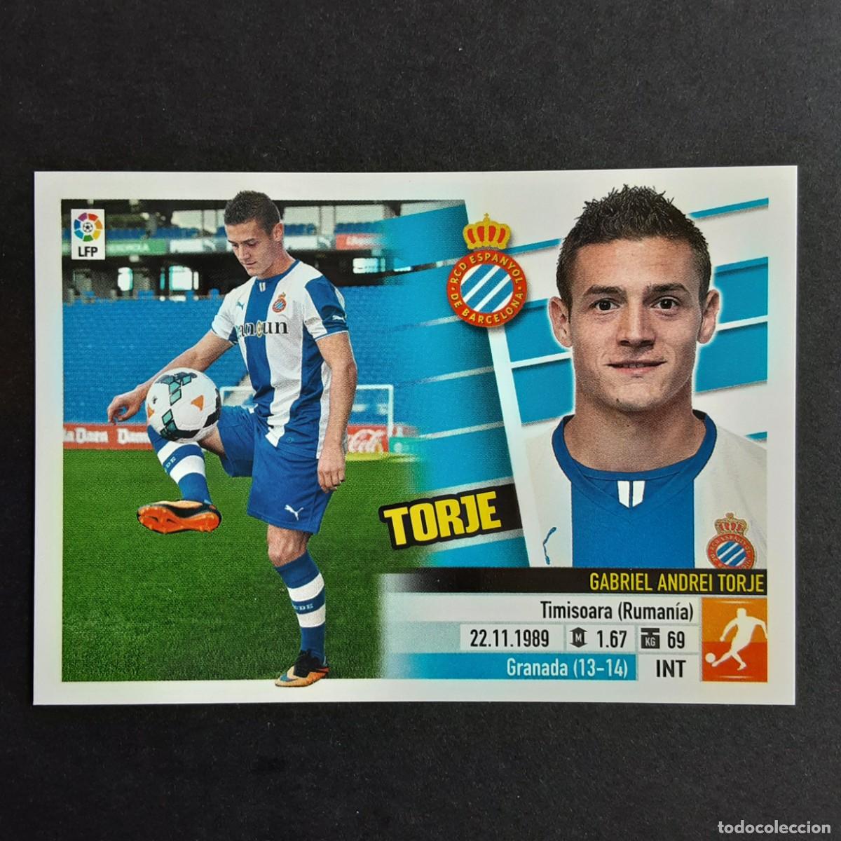 Figurine di Calcio: CROMO LIGA 2013 2014 13 14 COLECCIONES ESTE PANINI COLOCA N&ordm;13 B TORJE-ESPANYOL NUNCA PEGADO