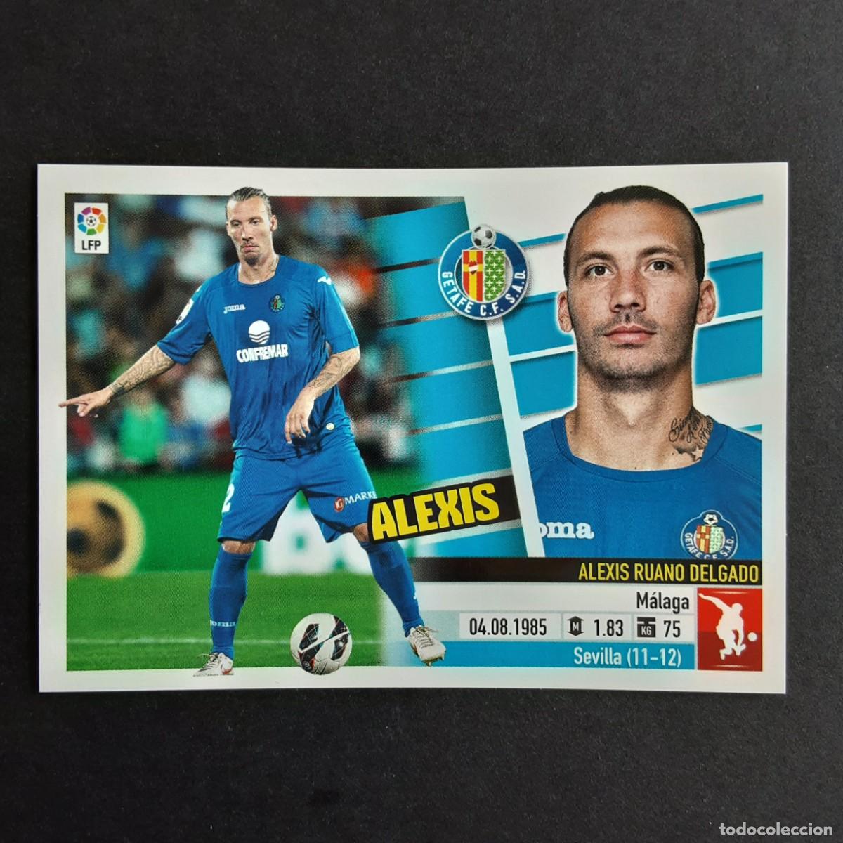 Cromos de F&uacute;tbol: CROMO LIGA 2013 2014 13 14 COLECCIONES ESTE PANINI COLOCA N&ordm;6 B ALEXIS-GETAFE NUNCA PEGADO
