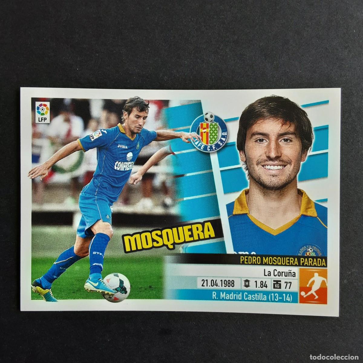 Cromos de F&uacute;tbol: CROMO LIGA 2013 2014 13 14 COLECCIONES ESTE PANINI COLOCA N&ordm;10 B MOSQUERA-GETAFE NUNCA PEGADO