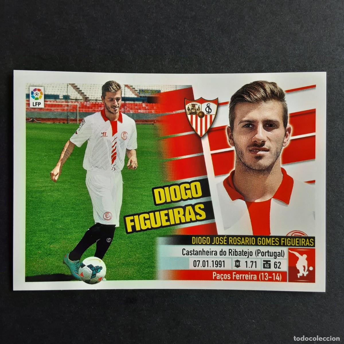 Cartes &agrave; collectionner de Football: CROMO LIGA 2013 2014 13 14 COLECCIONES ESTE PANINI COLOCA N&ordm;4 B DIOGO FIGUEIRAS-SEVILLA NUNCA PEGADO