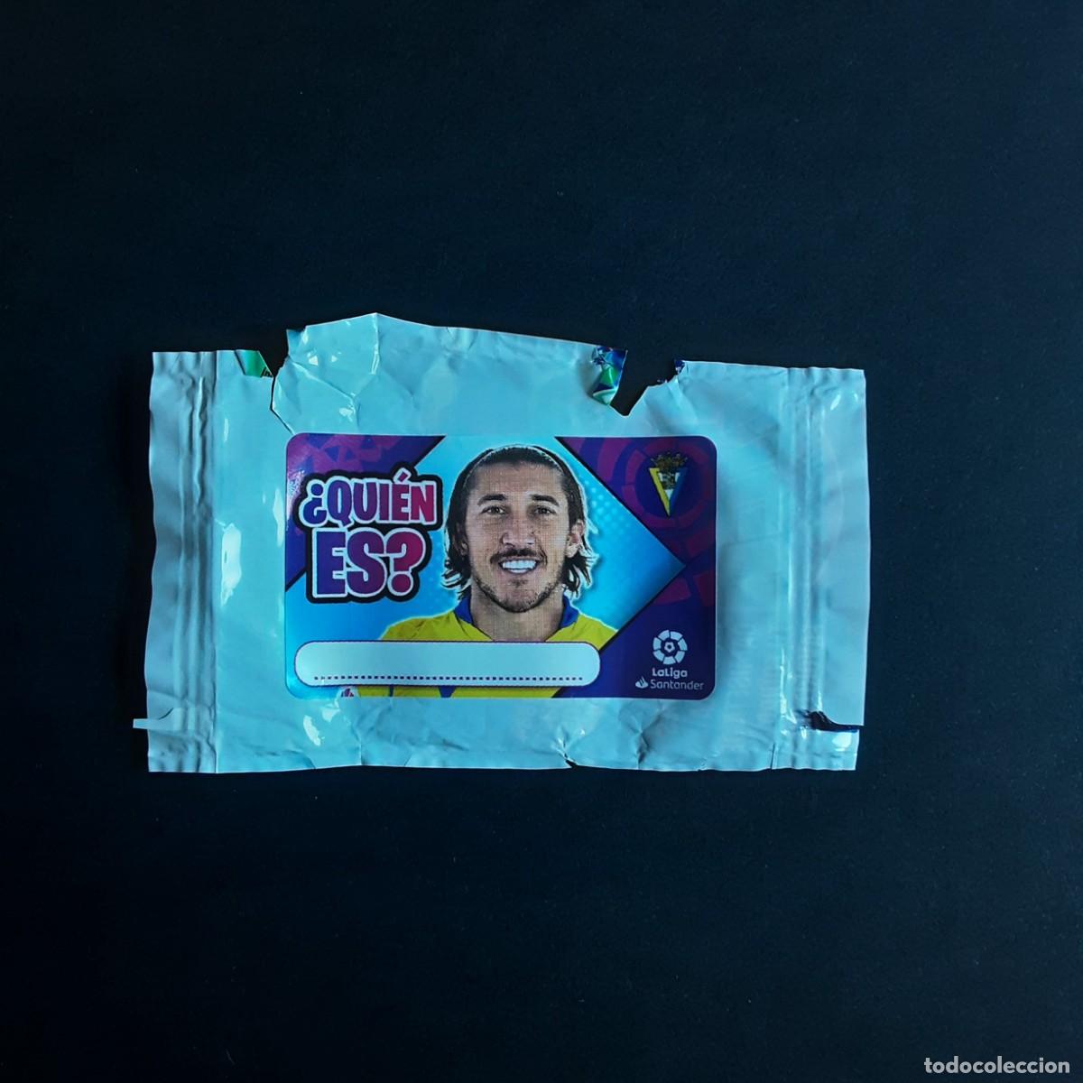 Fu&szlig;ball-Sticker: CROMO CHICLE LIGA 2022-2023 PANINI EDICIONES ESTE-LIGA 22-23-&iquest;QUIEN ES?-CADIZ