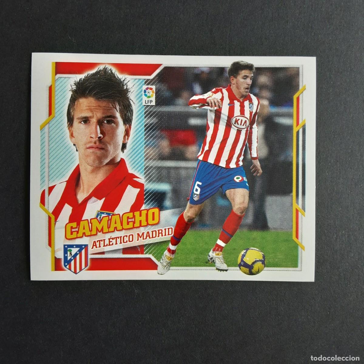 Figurine di Calcio: CROMO LIGA 2010 2011 10 11 COLECCIONES ESTE PANINI N&ordm;10B CAMACHO-AT.MADRID NUNCA PEGADO