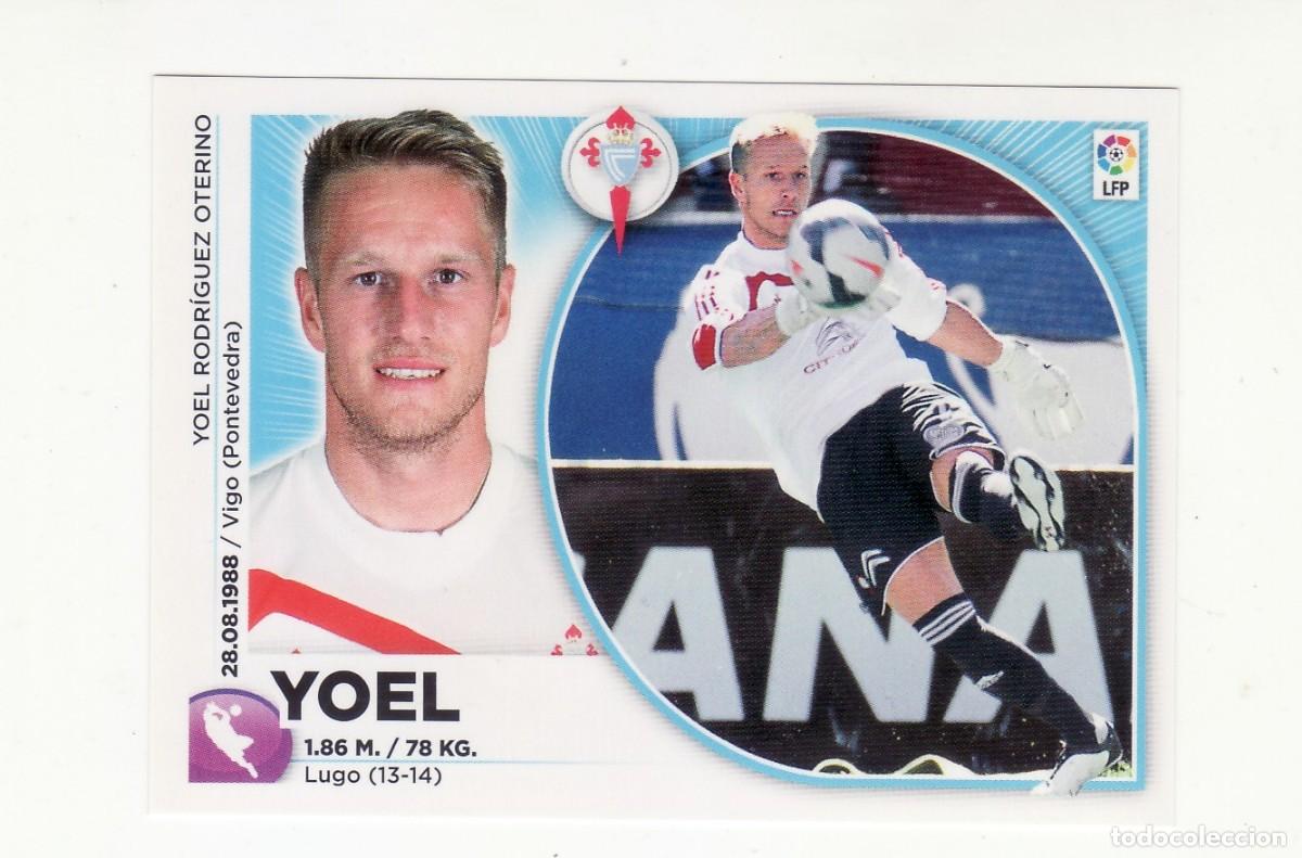 Cromos de f&uacute;tbol: EDICIONES ESTE 2014/2015 1 YOEL CELTA - Foto 1