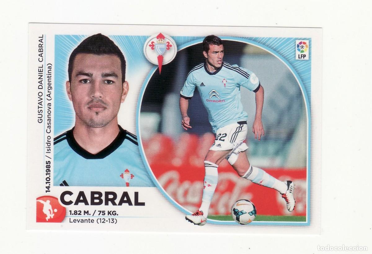 Cromos de f&uacute;tbol: EDICIONES ESTE 2014/2015 4 CABRAL CELTA - Foto 1