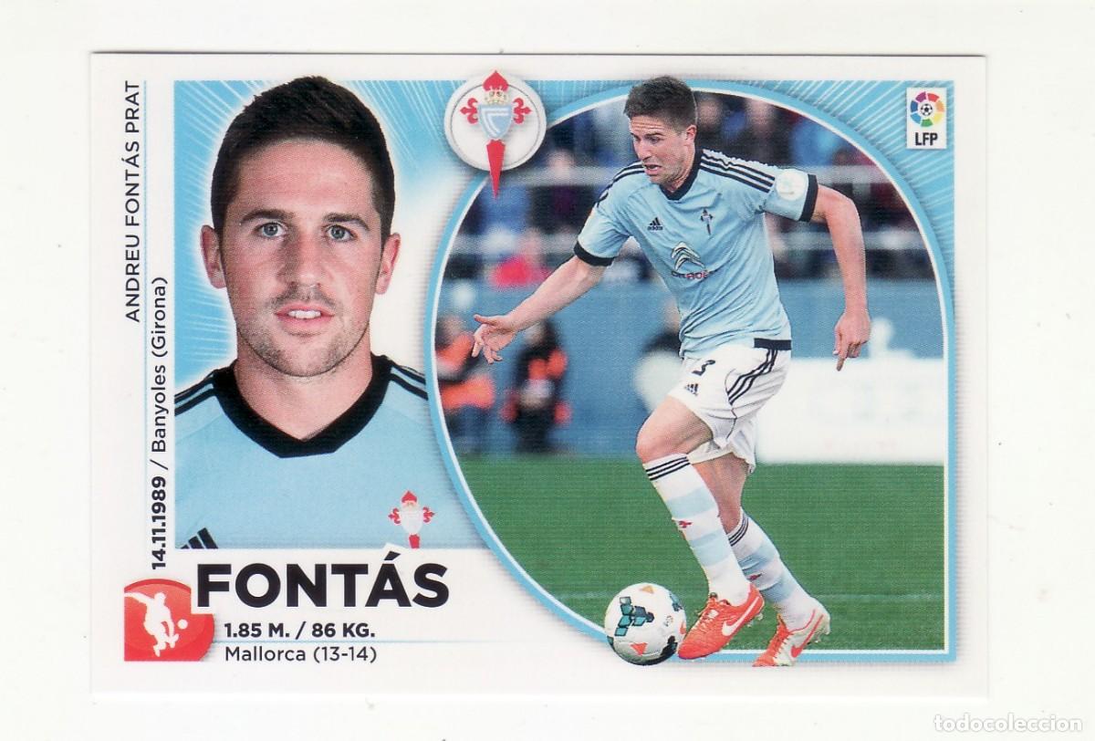 Cromos de f&uacute;tbol: EDICIONES ESTE 2014/2015 5 FONTAS CELTA - Foto 1