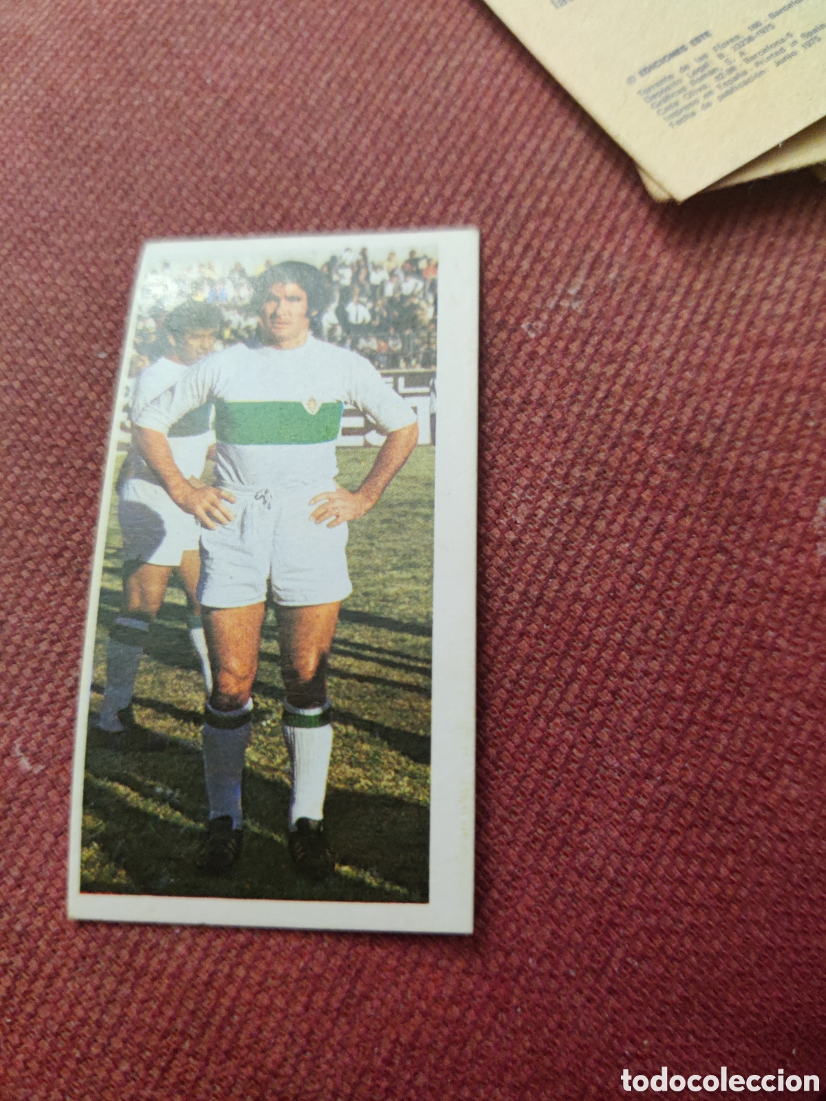 Cromos de f&uacute;tbol: Indio elche este 1976 1976 75 76 - Foto 1