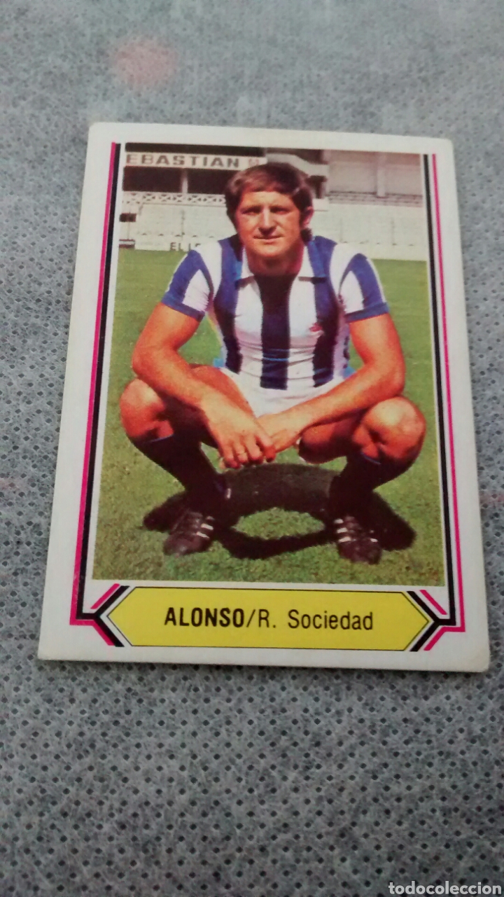 Cromos de f&uacute;tbol: 1980 80 81 1981 ESTE ALONSO - Foto 1