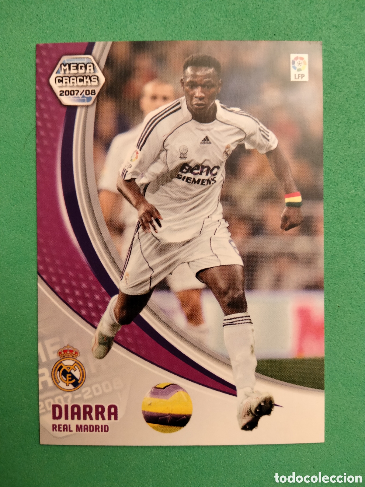 Cromos de F&uacute;tbol: DIARRA 173 REAL MADRID MEGACRACKS PANINI 2007 2008 07 08 CARD UNIFICO ENVIO
