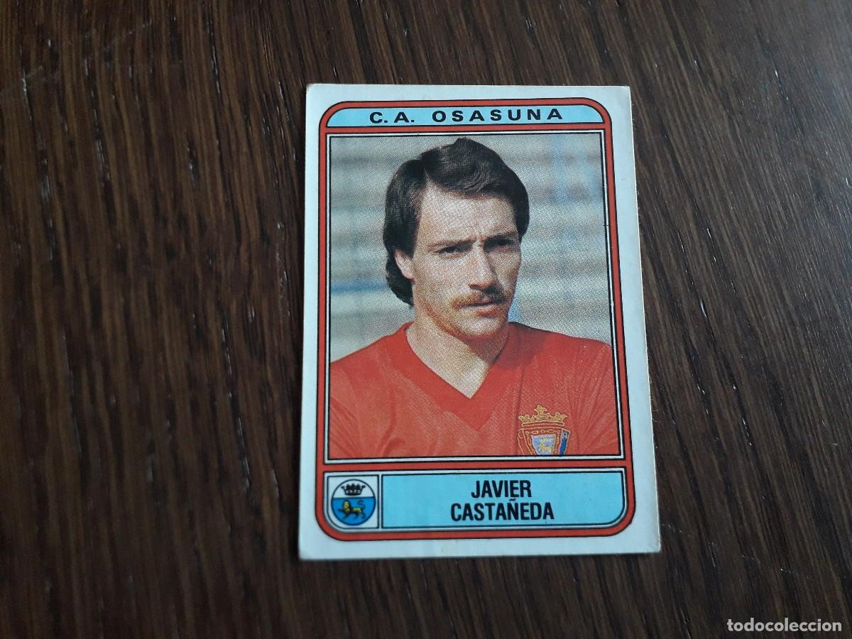Cromos de Futebol: cromo de futbol de panini, futbol 82, liga espa&ntilde;ola, n&ordm; 195 Javier Casta&ntilde;eda, C.A. Osasuna.