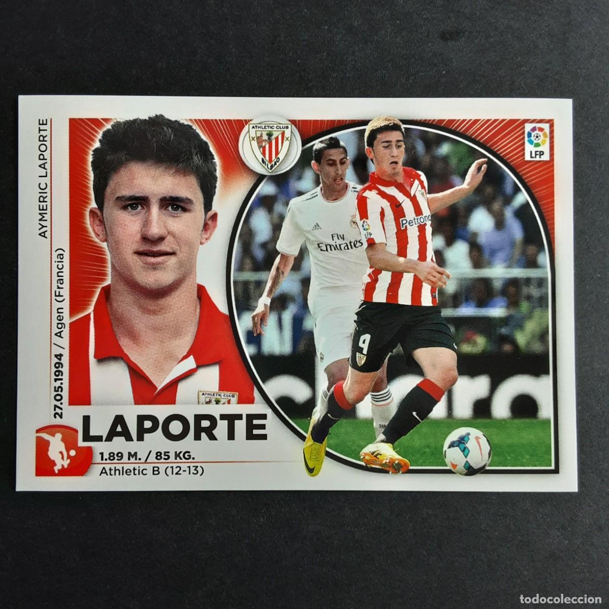 Cromos de F&uacute;tbol: CROMO LIGA 2014 2015 14 15 COLECCIONES ESTE PANINI N&ordm;4 LAPORTE-ATH.BILBAO NUNCA PEGADO