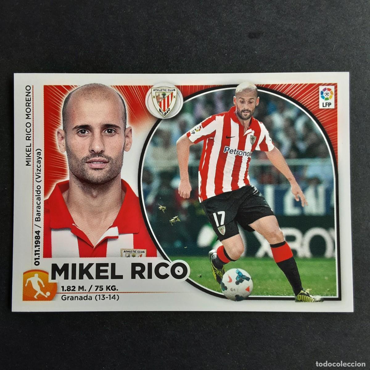 Figurine di Calcio: CROMO LIGA 2014 2015 14 15 COLECCIONES ESTE PANINI N&ordm;11 MIKEL RICO-ATH.BILBAO NUNCA PEGADO