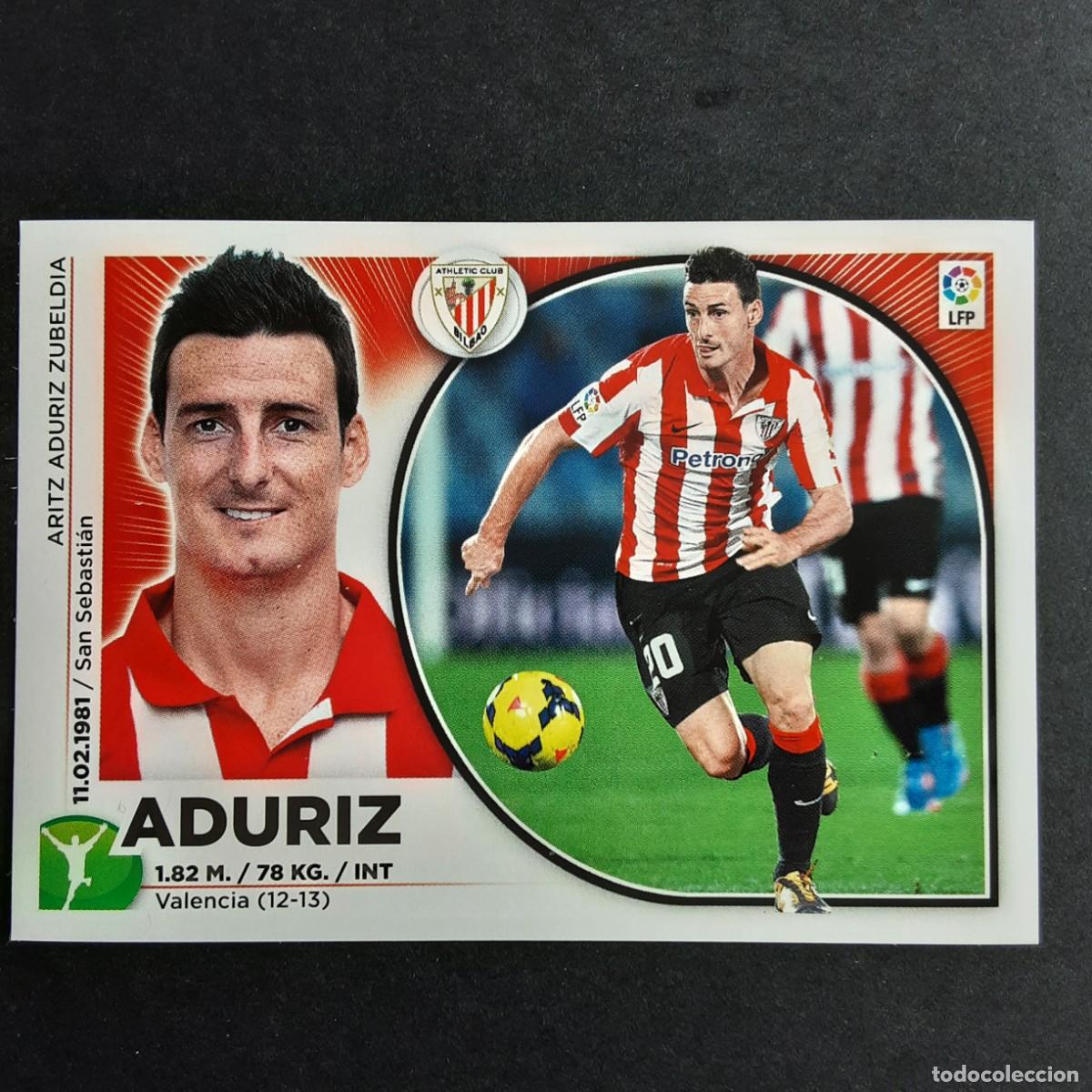 Cromos de f&uacute;tbol: CROMO LIGA 2014 2015 14 15 COLECCIONES ESTE PANINI N&ordm;18 ADURIZ-ATH.BILBAO NUNCA PEGADO