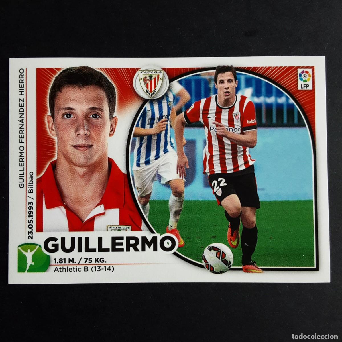 Cartes &agrave; collectionner de Football: CROMO LIGA 2014 2015 14 15 COLECCIONES ESTE PANINI N&ordm;20 GUILLERMO-ATH.BILBAO NUNCA PEGADO