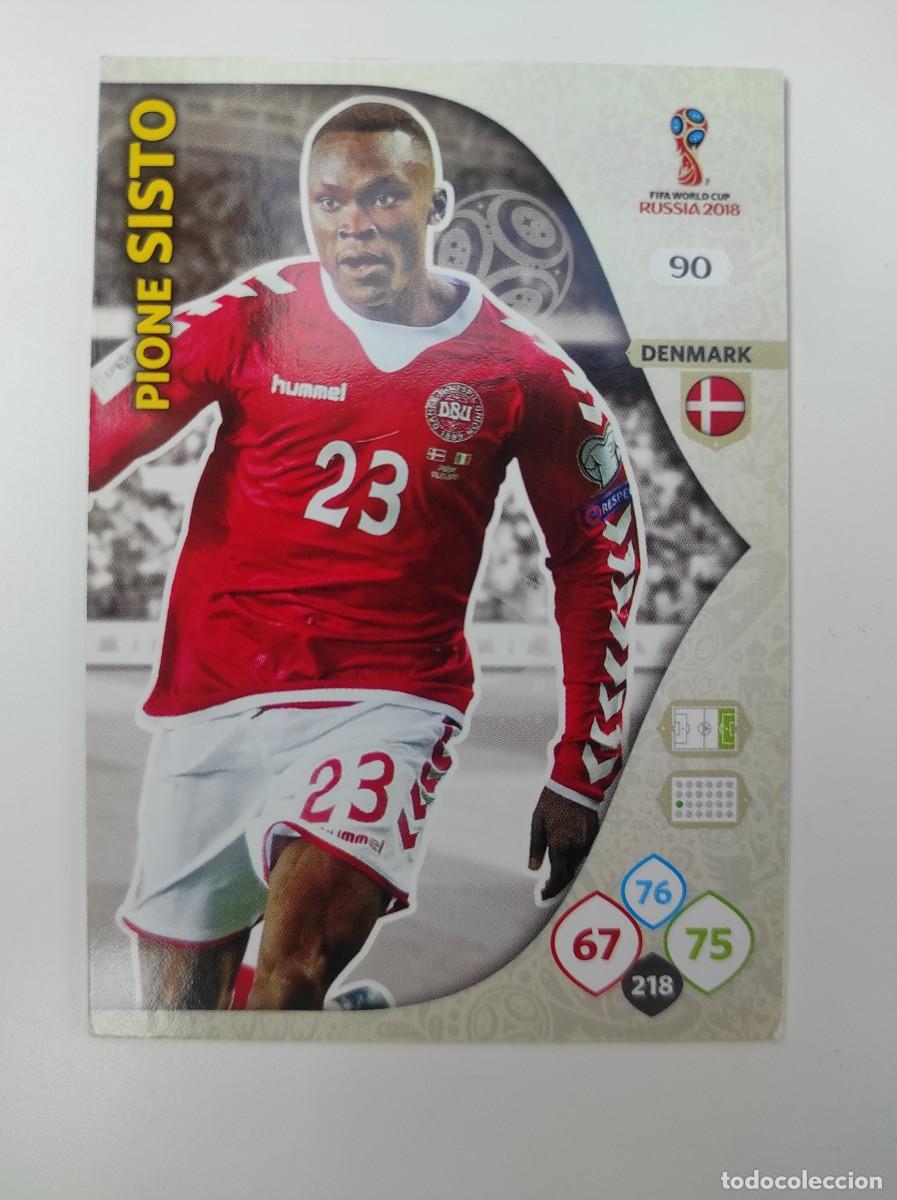Cromos de F&uacute;tbol: ❇️ CROMO ⚽ CARD SISTO DINAMARCA 90 MUNDIAL FIFA WORLD CUP RUSIA 2018 ADRENALYN XL PANINI ❇️