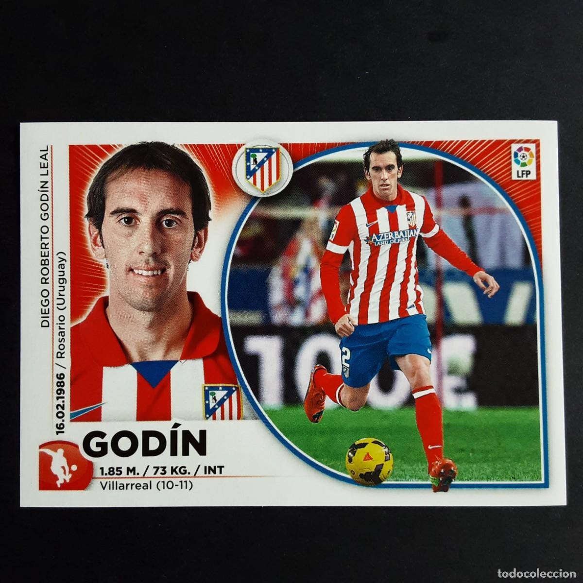 Cromos de F&uacute;tbol: CROMO LIGA 2014 2015 14 15 COLECCIONES ESTE PANINI N&ordm;5 GODIN-AT.MADRID NUNCA PEGADO