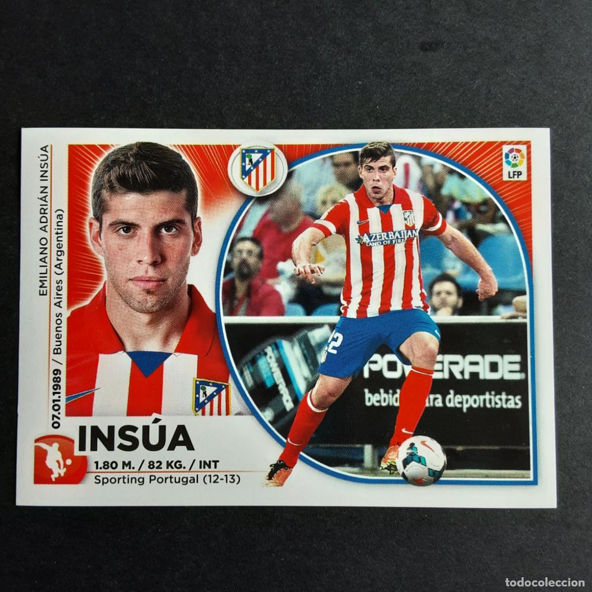 Cromos de f&uacute;tbol: CROMO LIGA 2014 2015 14 15 COLECCIONES ESTE PANINI N&ordm;7 INSUA-AT.MADRID NUNCA PEGADO