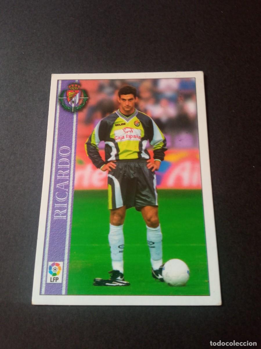 Cromos de F&uacute;tbol: 151 RICARDO VALLADOLID MUNDICROMO FICHAS DE LA LIGA TEMPORADA 00 01 2000 2001 NO PANINI ESTE