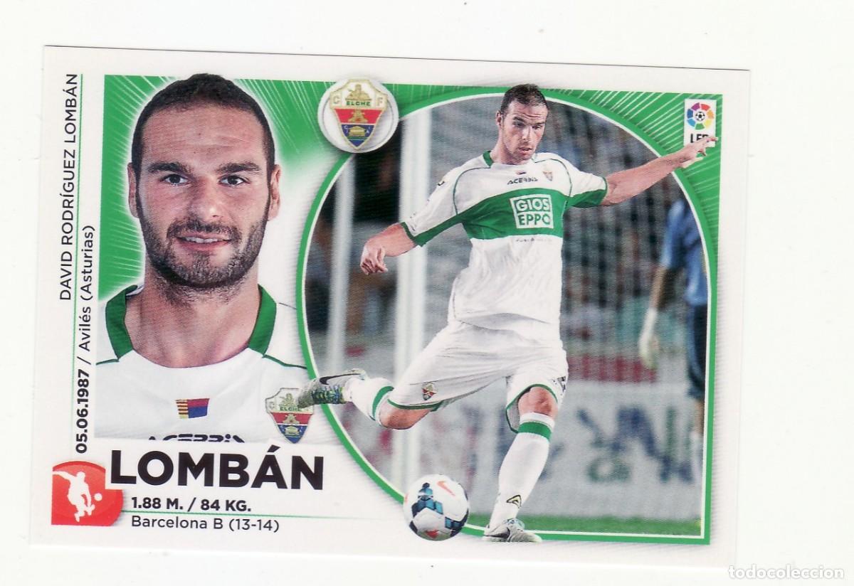 Cromos de f&uacute;tbol: EDICIONES ESTE 2014/2015 4 LOMBAN ELCHE - Foto 1