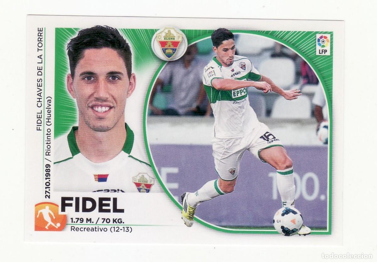 Cromos de f&uacute;tbol: EDICIONES ESTE 2014/2015 14 FIDEL ELCHE - Foto 1