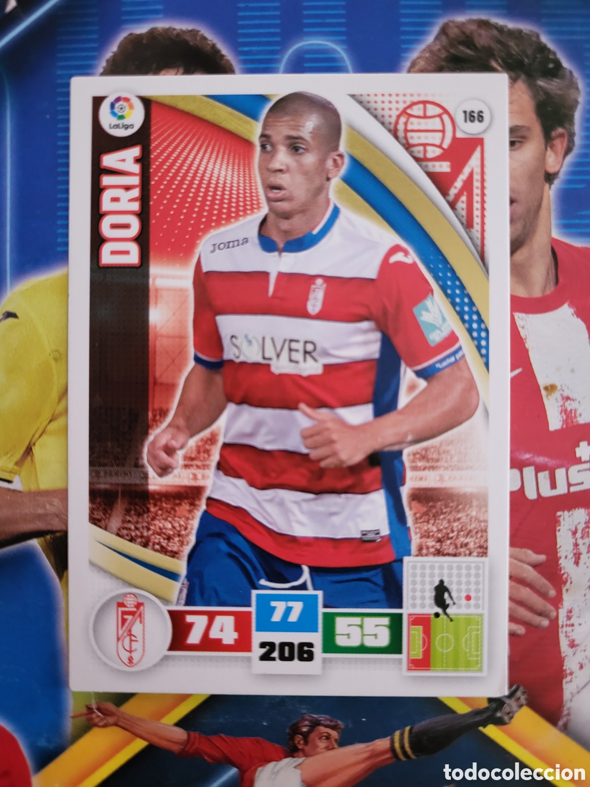 Cromos de f&uacute;tbol: DORIA GRANADA N&Uacute;MERO 166 ADRENALYN 2015 2016 - Foto 1
