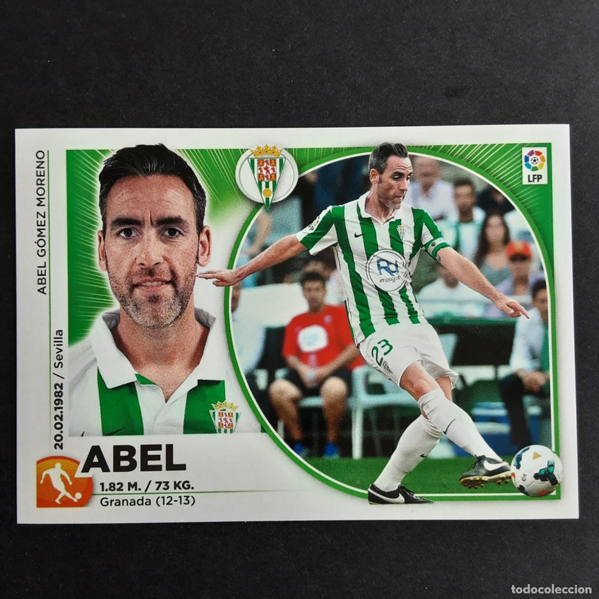 Cromos de F&uacute;tbol: CROMO LIGA 2014 2015 14 15 COLECCIONES ESTE PANINI N&ordm;9 ABEL-CORDOBA NUNCA PEGADO