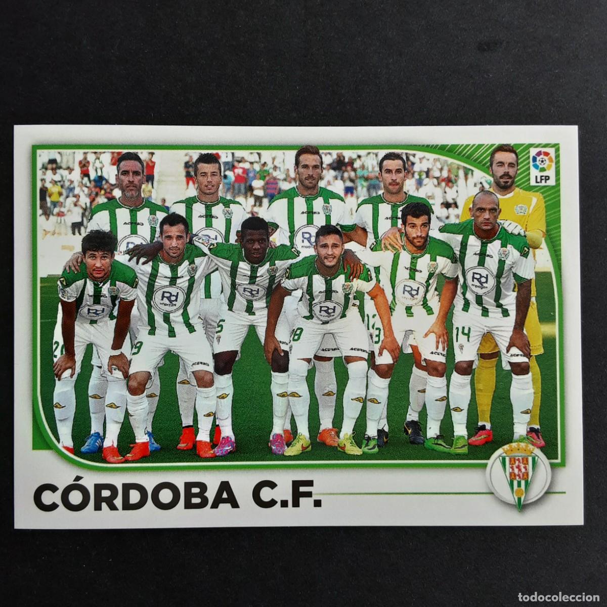 Cartes &agrave; collectionner de Football: CROMO LIGA 2014 2015 14 15 COLECCIONES ESTE PANINI N&ordm;21 EQUIPO-CORDOBA NUNCA PEGADO