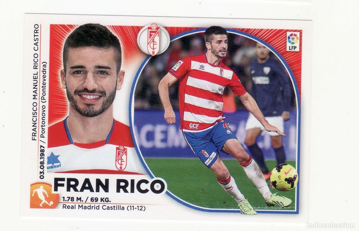 Cromos de f&uacute;tbol: EDICIONES ESTE 2014/2015 11 RICO GRANADA - Foto 1