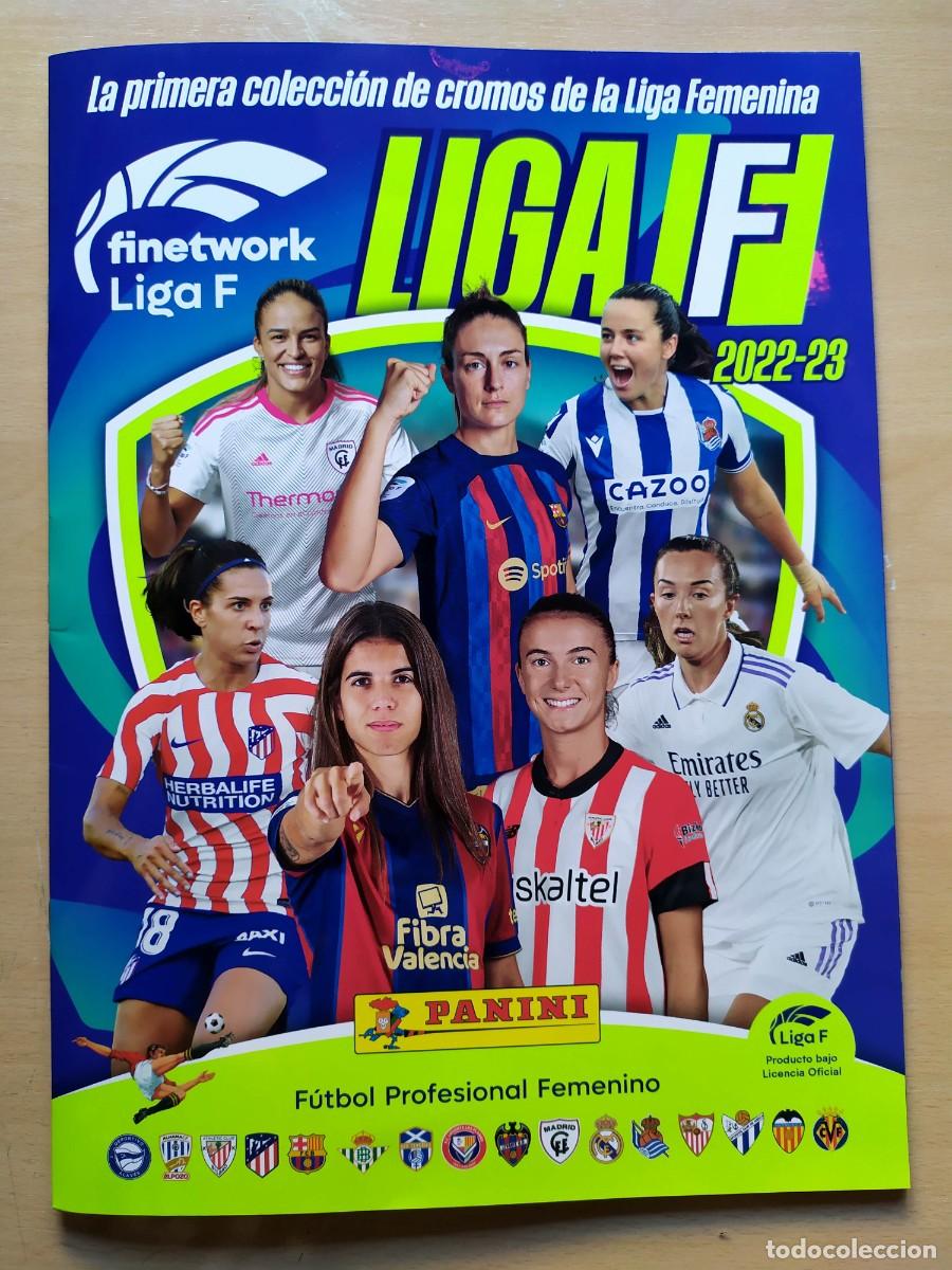 Fu&szlig;ball-Sticker: LOTE ALBUM LIGA F FEMENINA FINETWORK 2022 2023 22 23 NUEVO