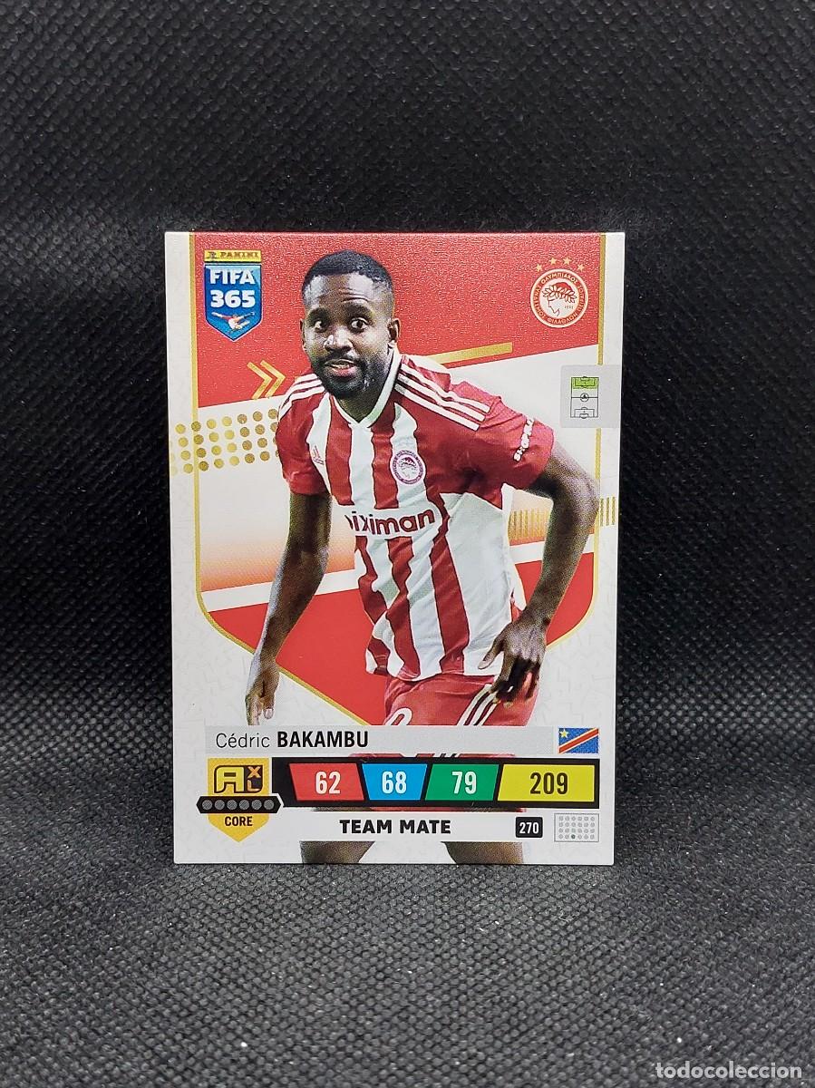 Fu&szlig;ball-Sticker: PANINI ADRENALYN FIFA 365 2023 - N&ordm; 270 CEDRIC BAKAMBU TEAM MATE