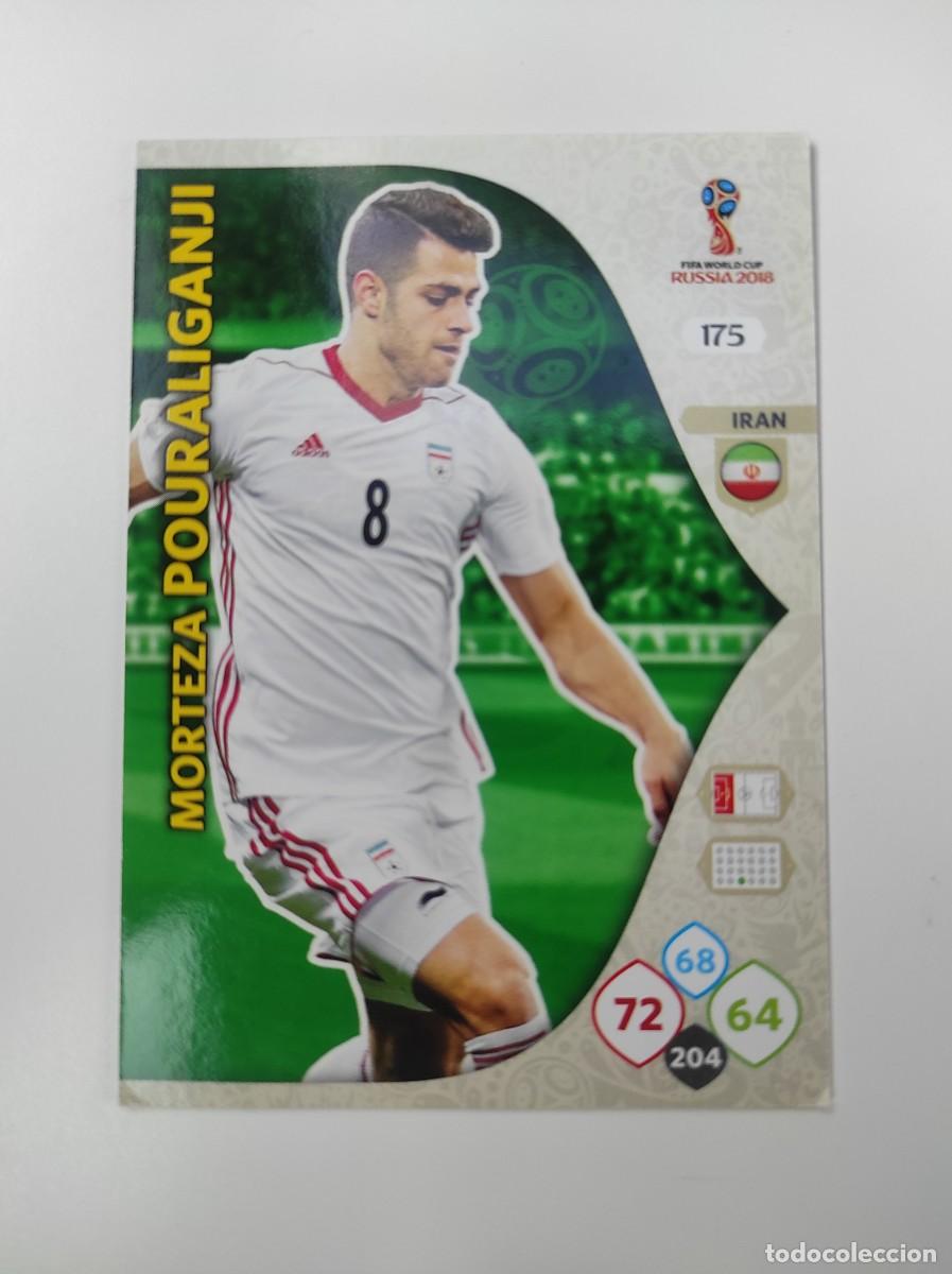 Cromos de F&uacute;tbol: ❇️ CROMO ⚽ CARD POURALIGANJI IR&Aacute;N 175 MUNDIAL FIFA WORLD CUP RUSIA 2018 ADRENALYN XL PANINI ❇️