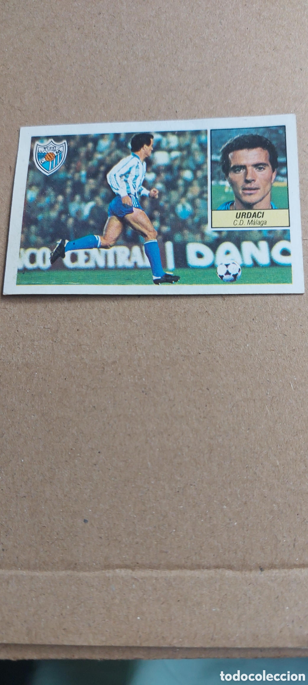 Cromos de f&uacute;tbol: Urdaci baja malaga 84/85 - Foto 1