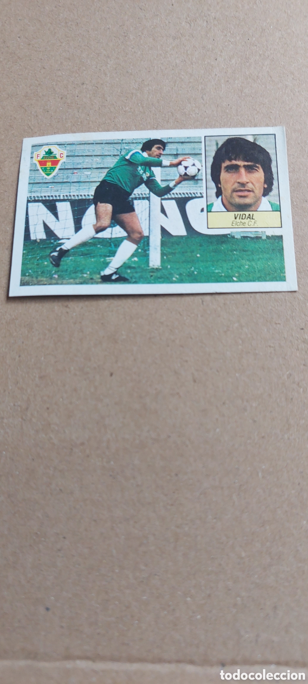 Cromos de f&uacute;tbol: Vidal baja elche 84/85 - Foto 1